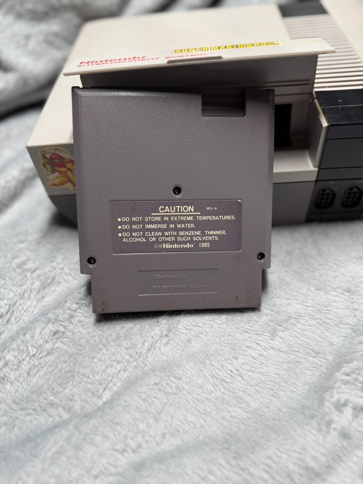 Nintendo NES Action Set Home Console – White/Gray (Model No. NES-001)