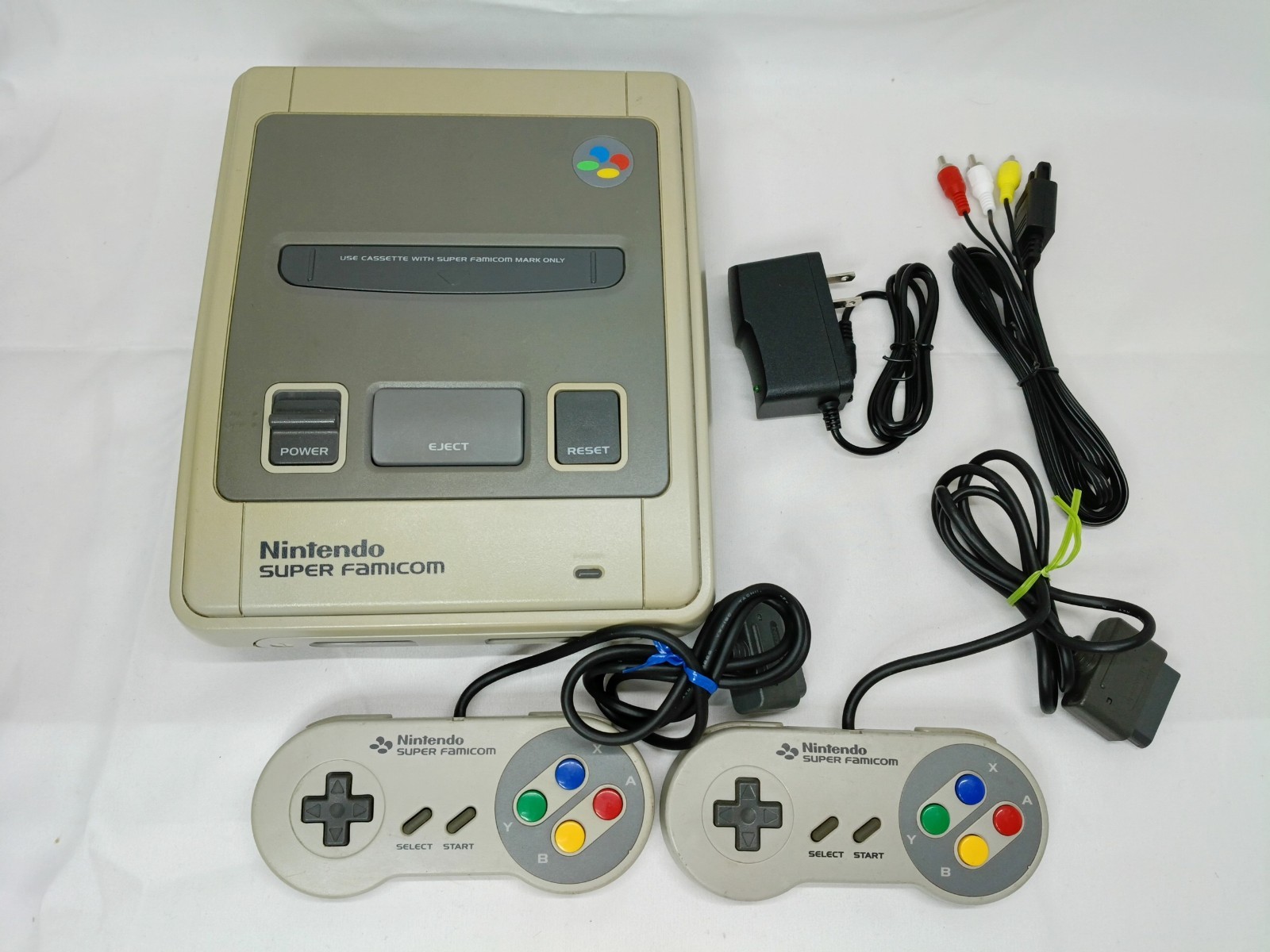 Full Recapped Super Famicom Console Nintendo set NTSC-J Tested