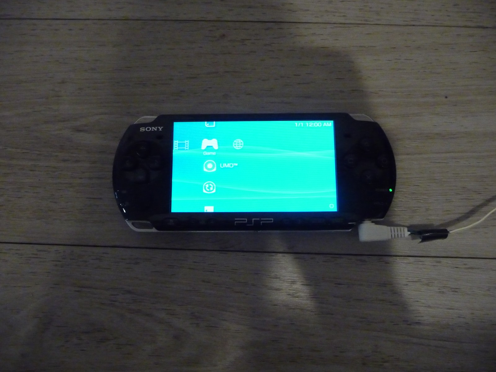 Sony Playstation Portable PSP-3001 With case and 3 games ,No battery or charger