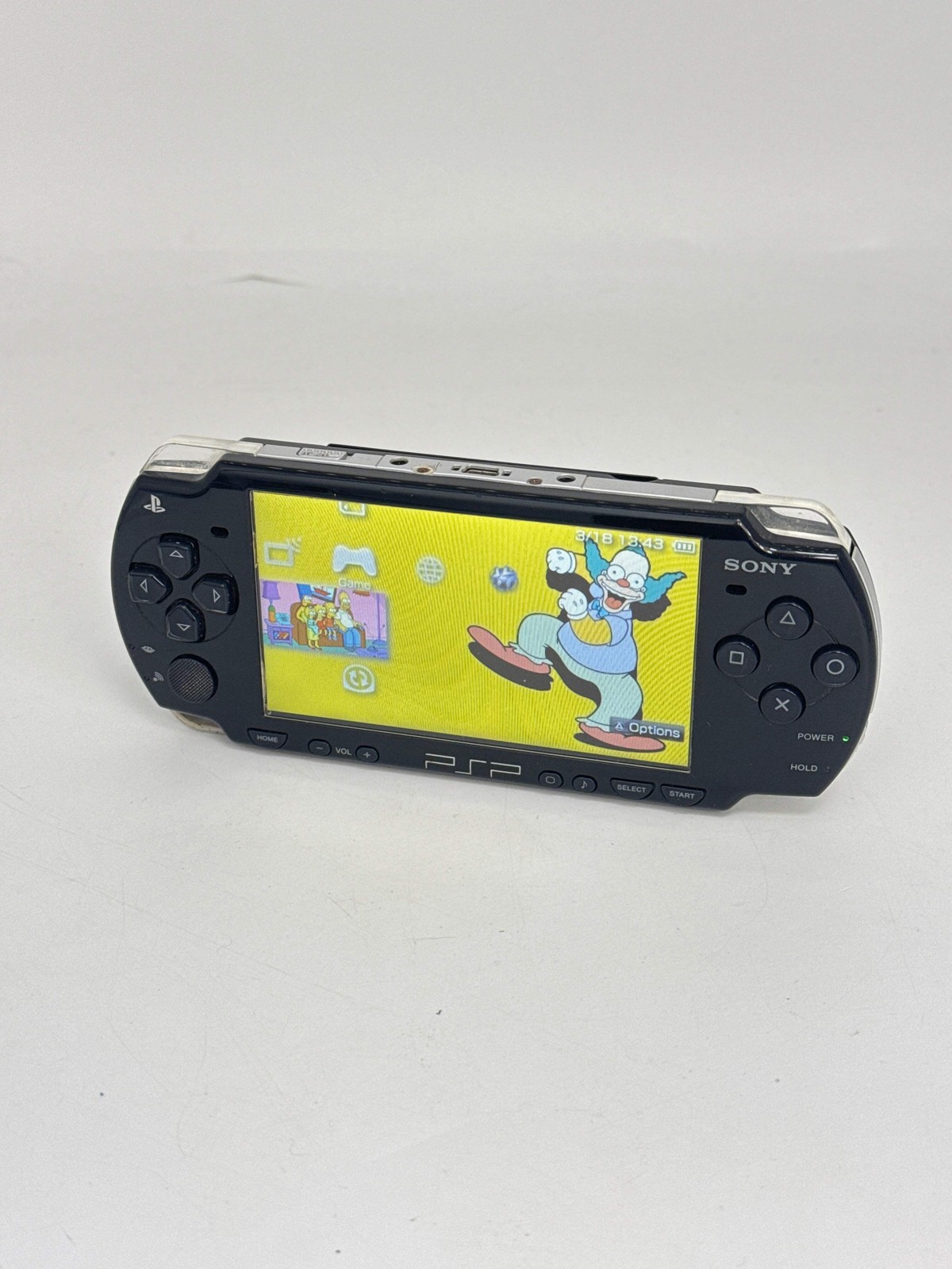 PlayStation Portable PSP-2000 Piano Black Console #670 w/ OEM 1200mAh Battery