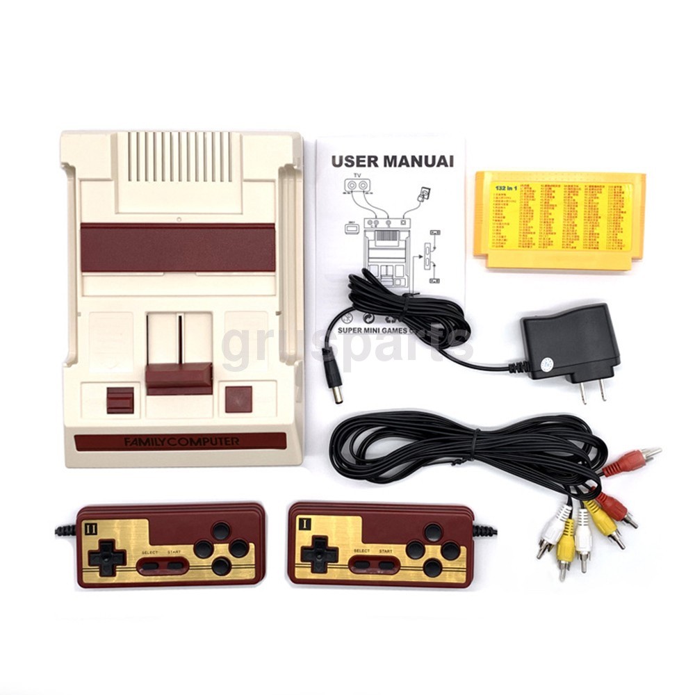 8-bit with 500 built-in games TV game console FC nostalgic red and white console