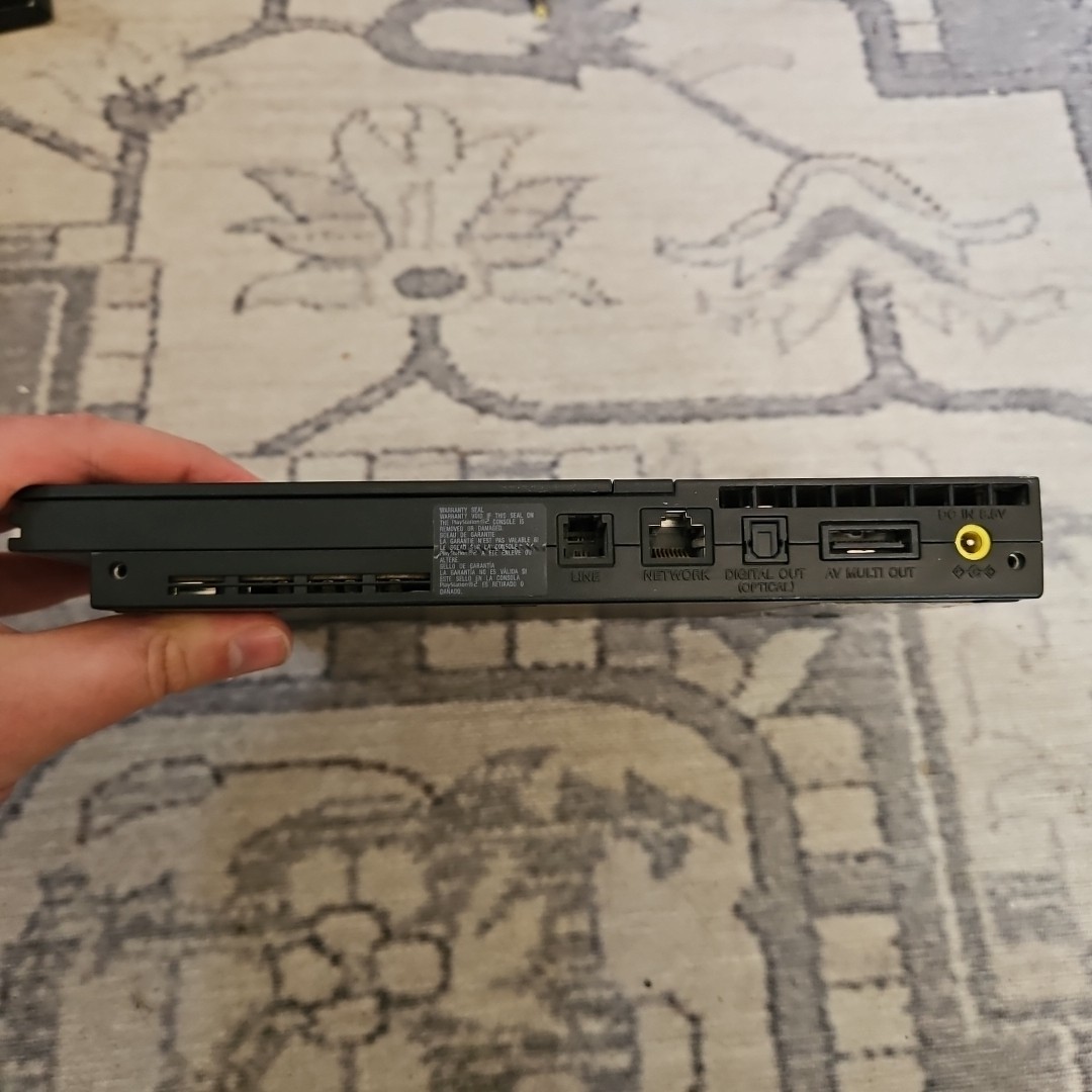 Sony PlayStation 2 PS2 Slim Console SCPH-70012 Black Tested READ DESCRIPTION