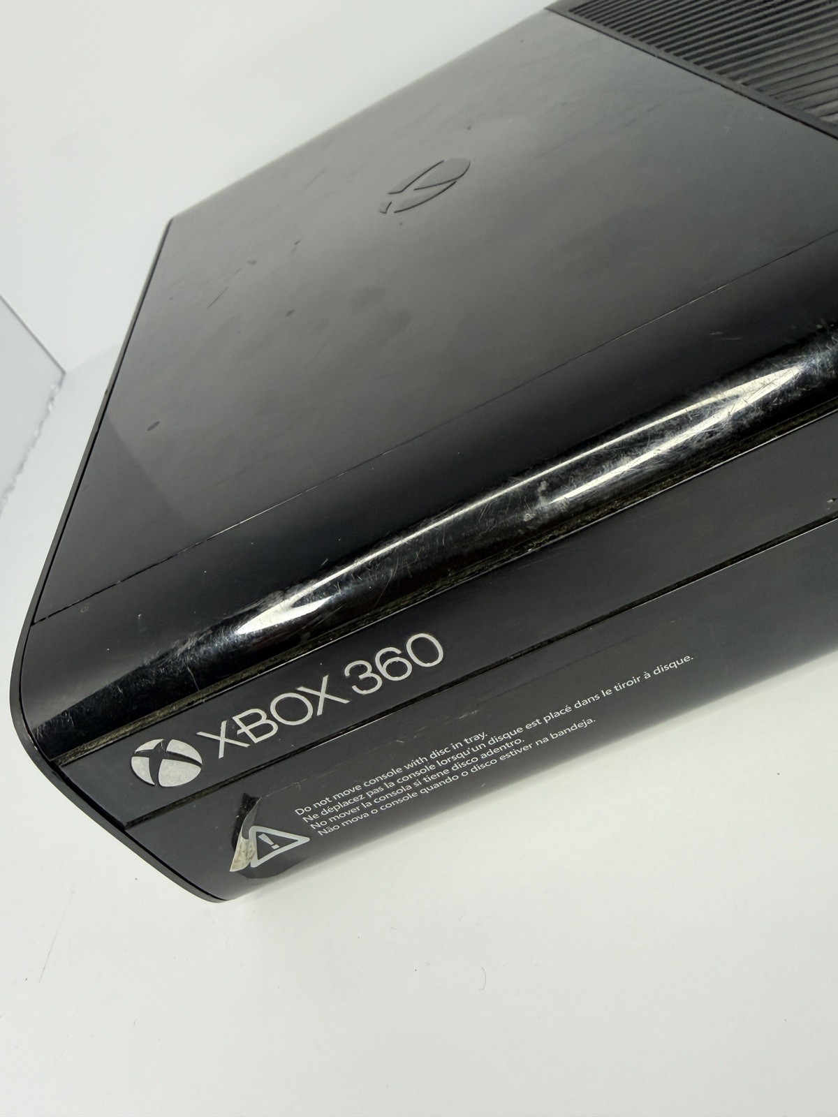 Microsoft Xbox 360 E Model 1538 4 GB Console Only Black Tested/Working