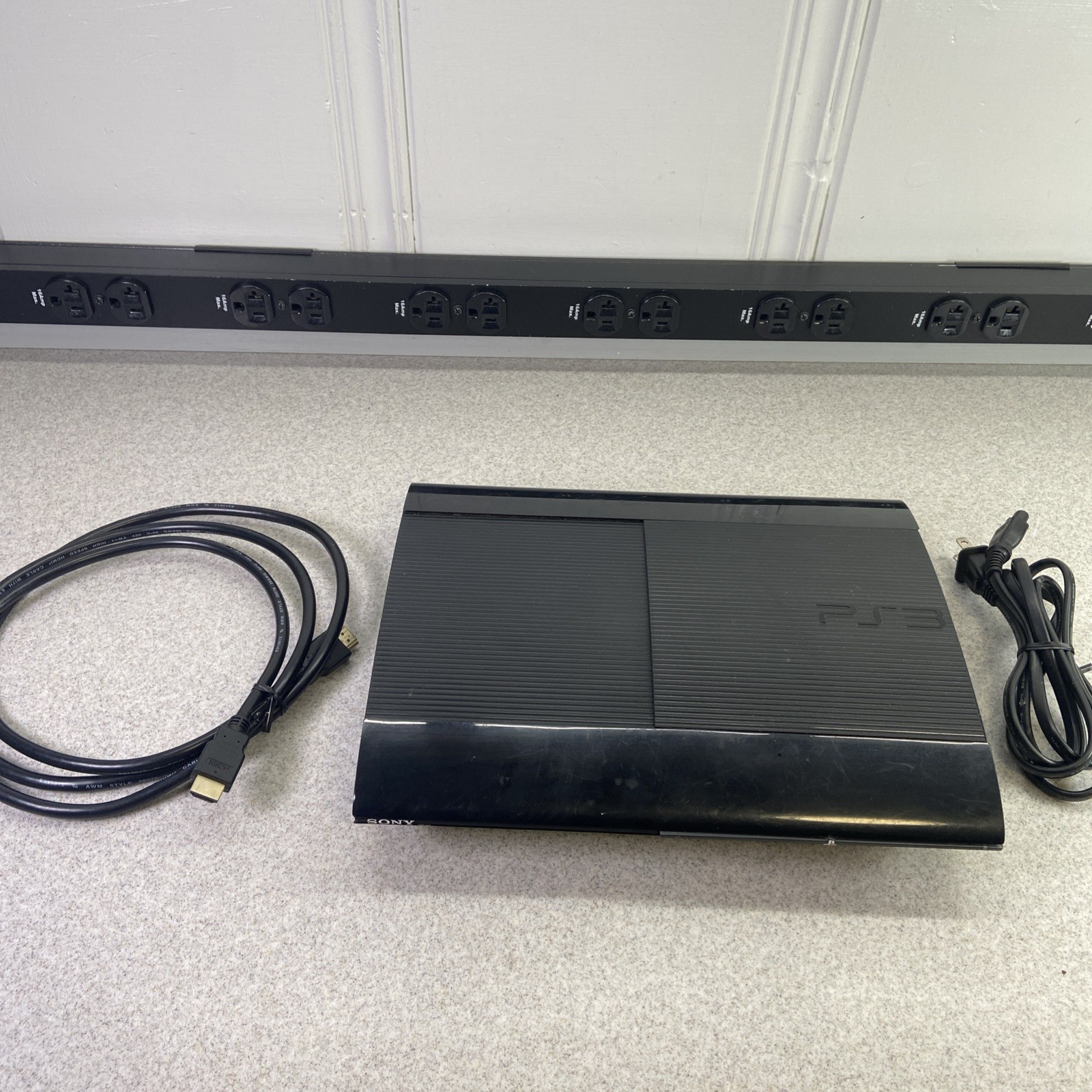 Sony Playstation 3 PS3 Super Slim CECH-4001B 250gb Tested Working