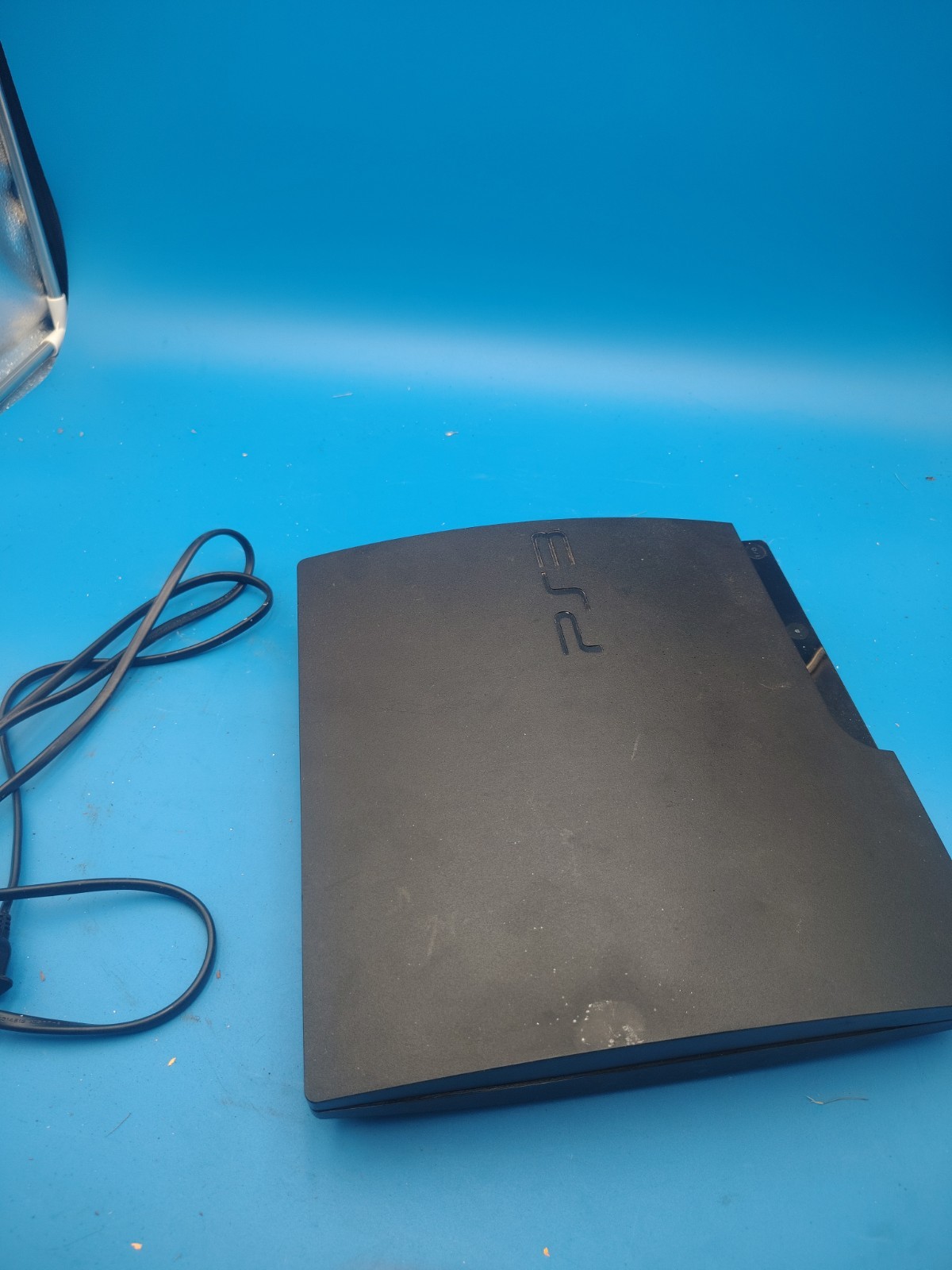 Sony PlayStation 3 PS3 Slim Black Console CECH-3001B 320GB Tested
