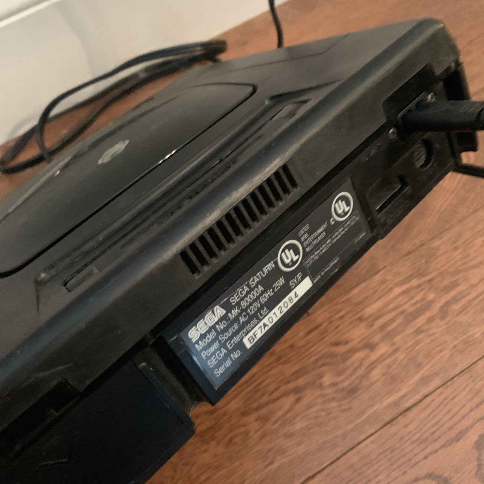 SEGA Saturn System Non Functional AS IS For Parts or Repair Only