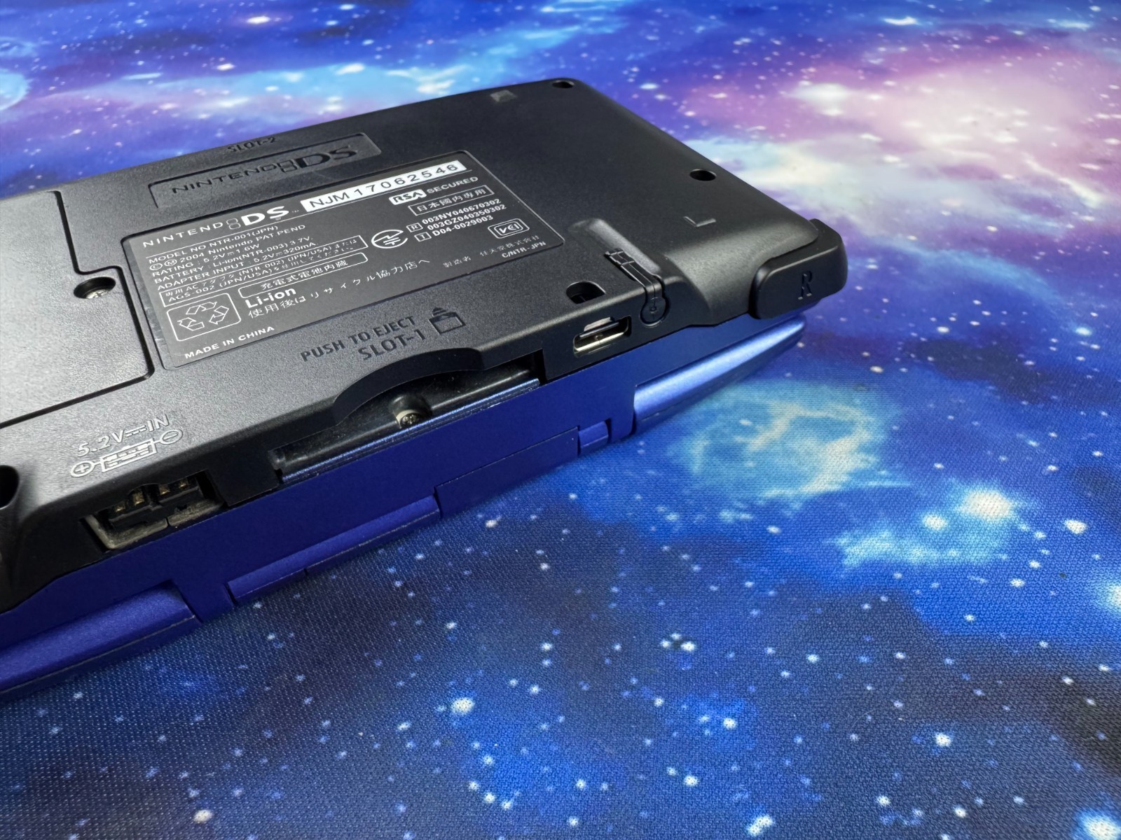 LOOPY USB-C INBUILT CAPTURE CARD Blue Pokemon Kyogr Original Nintendo DS Console