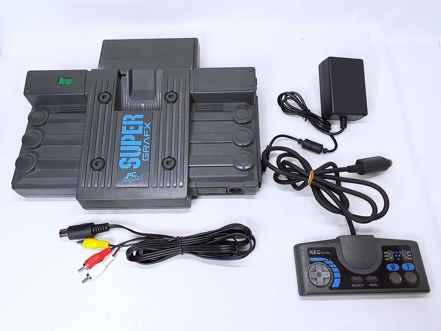 PC Engine SUPER GRAFX console controller set NTSC-J Tested