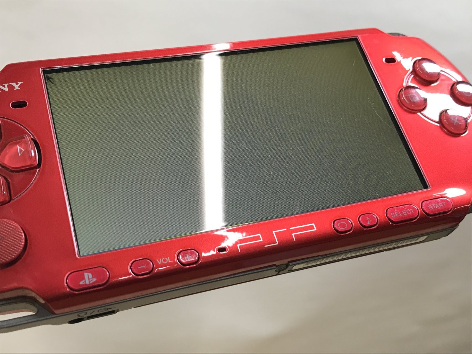 PSP-3000 RADIANT RED Console Boxed Japan – Tested Working GE1747