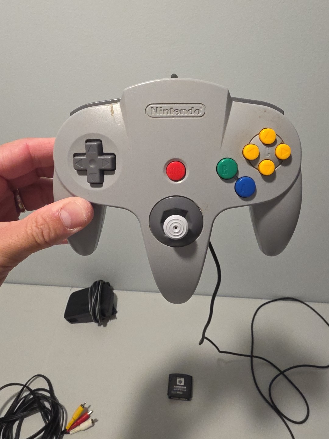 Nintendo 64 Console tested! NUS-001 USA Controller And Game Jumper Pack
