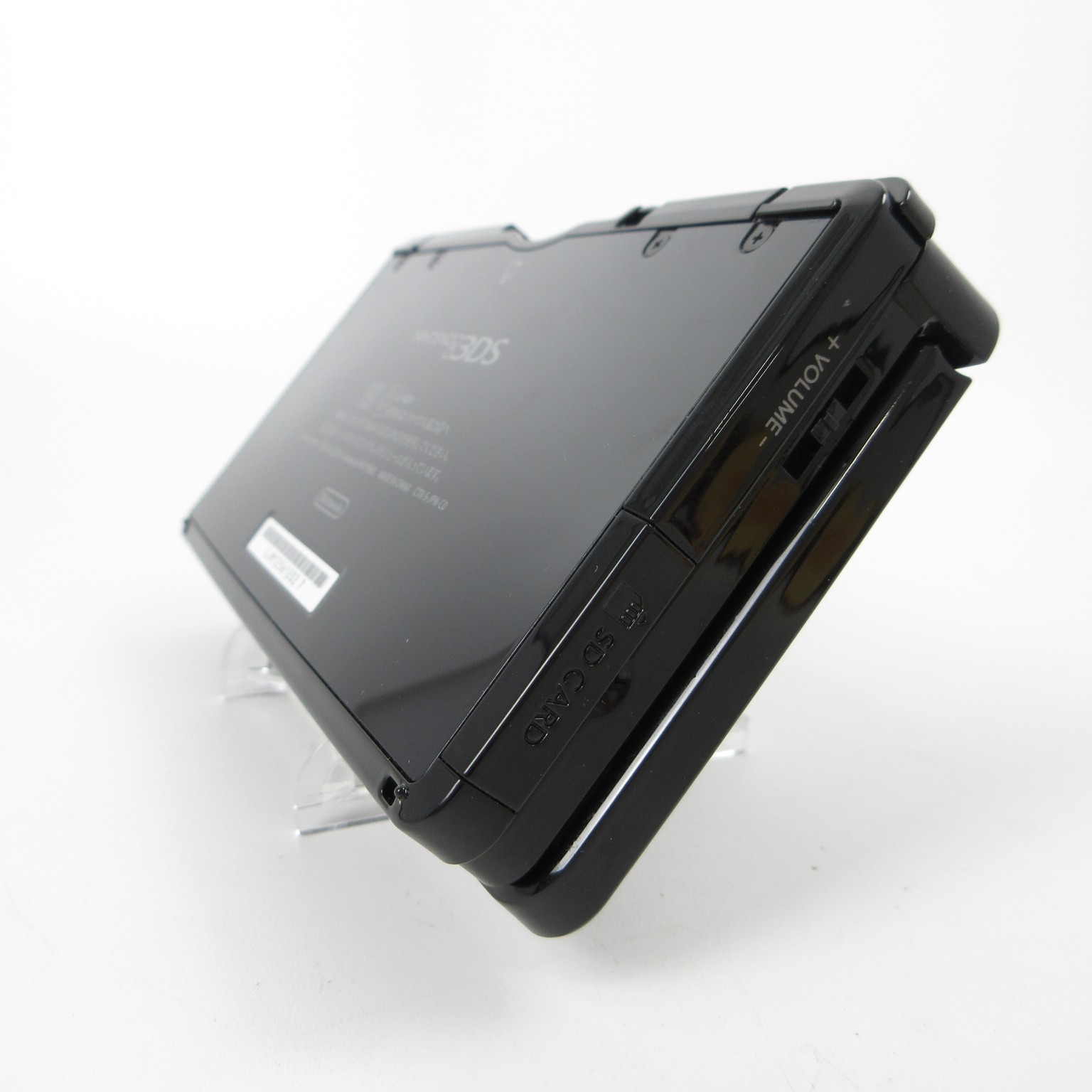【Near Mint】Nintendo 3DS Clear Black Console Japanese Edition #RET08/0602/06