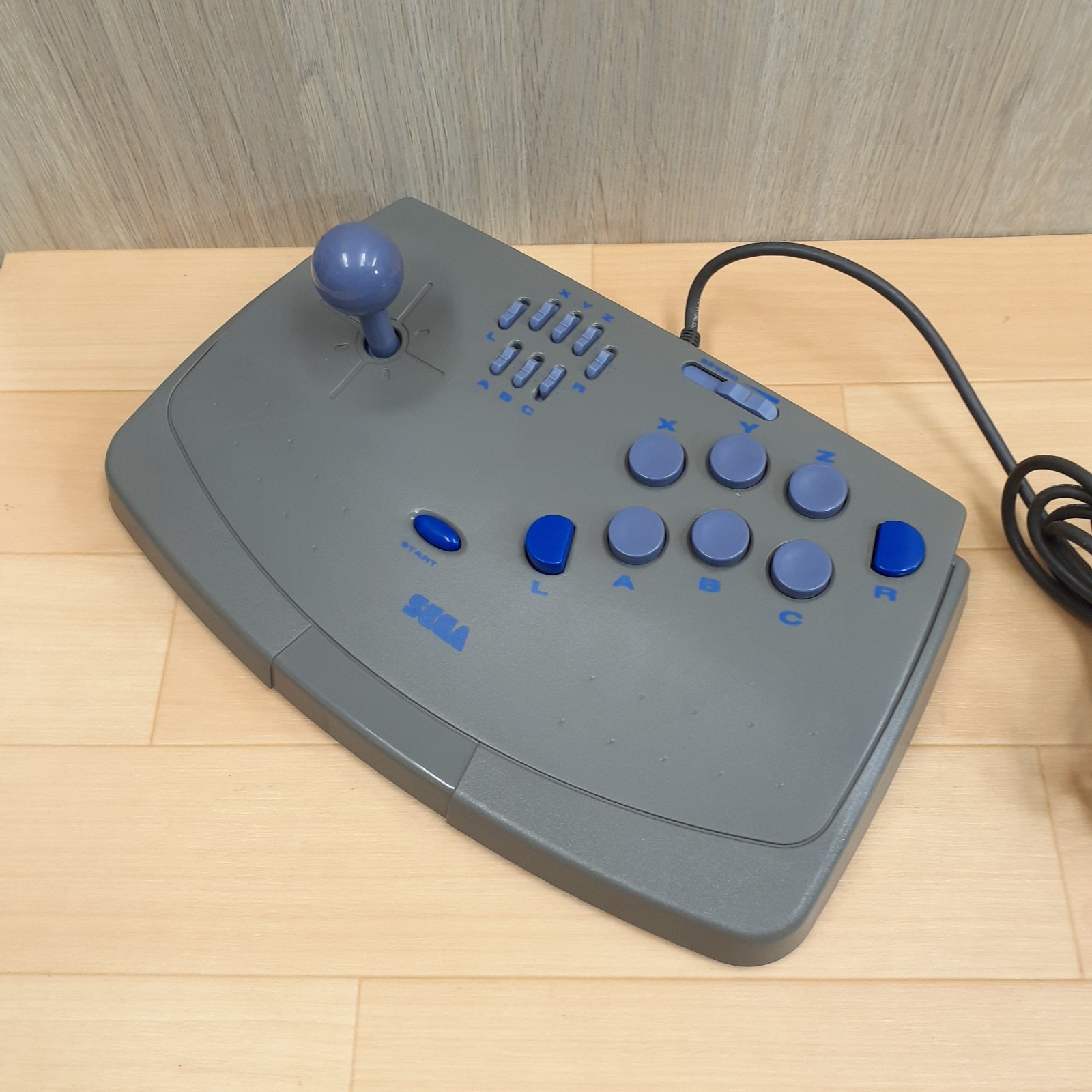 Sega Saturn Console with Virtua Fighting Stick Gun Controller & 5 Games Japan