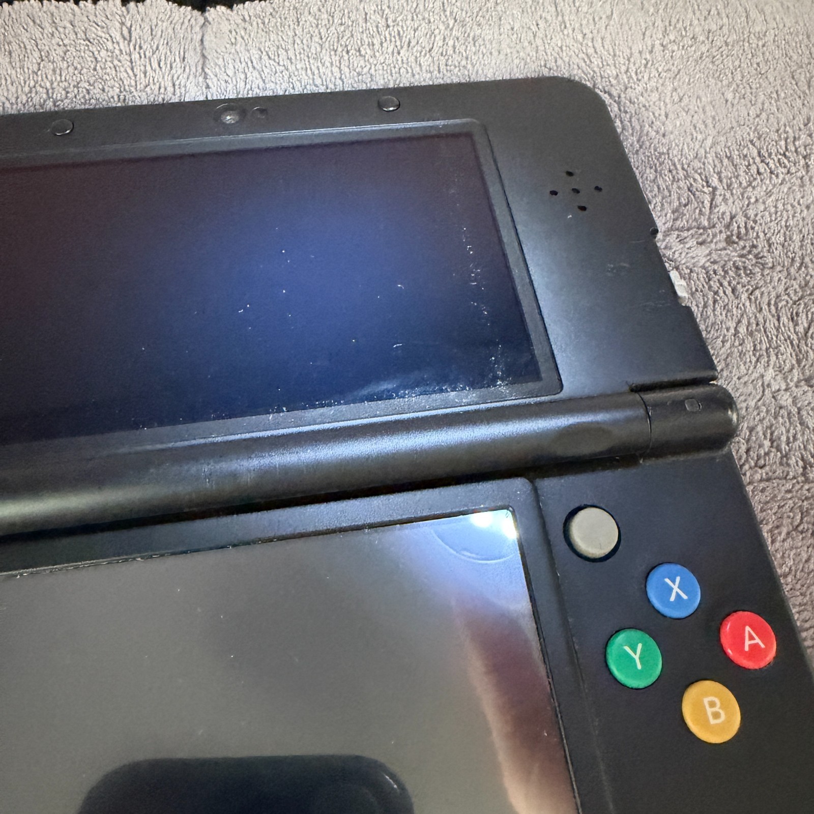 【Excellent5】New Nintendo 3DS Handheld Console Mario Plate KTR 001 From Japan