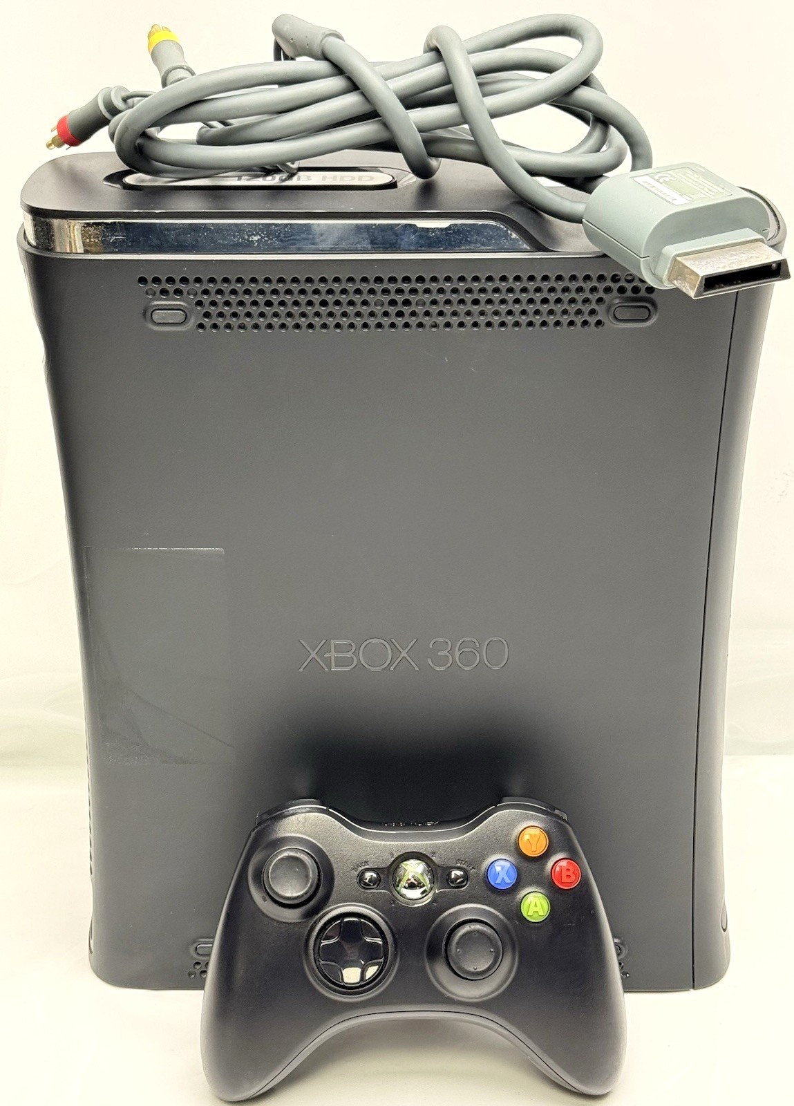 Microsoft Xbox 360 ELITE Core Model Matte Black Video Game Console System 120GB