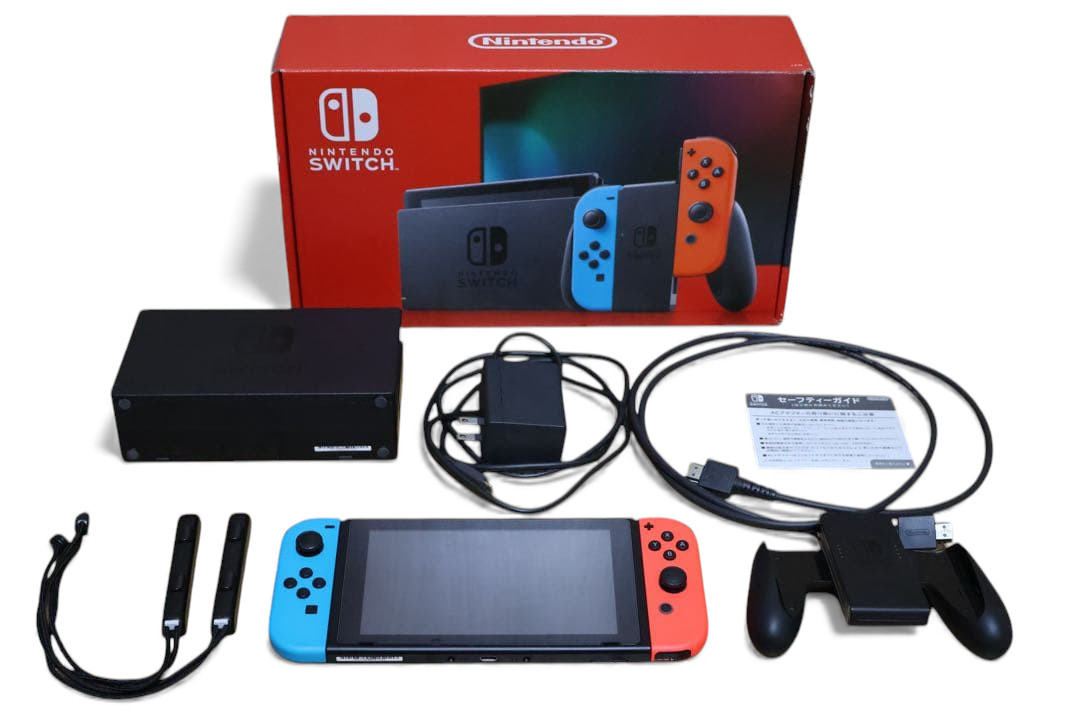 Nintendo Switch HAC-001(-01) Console Joy-Con Dock Charger HDMI [Aug 2019 Model]