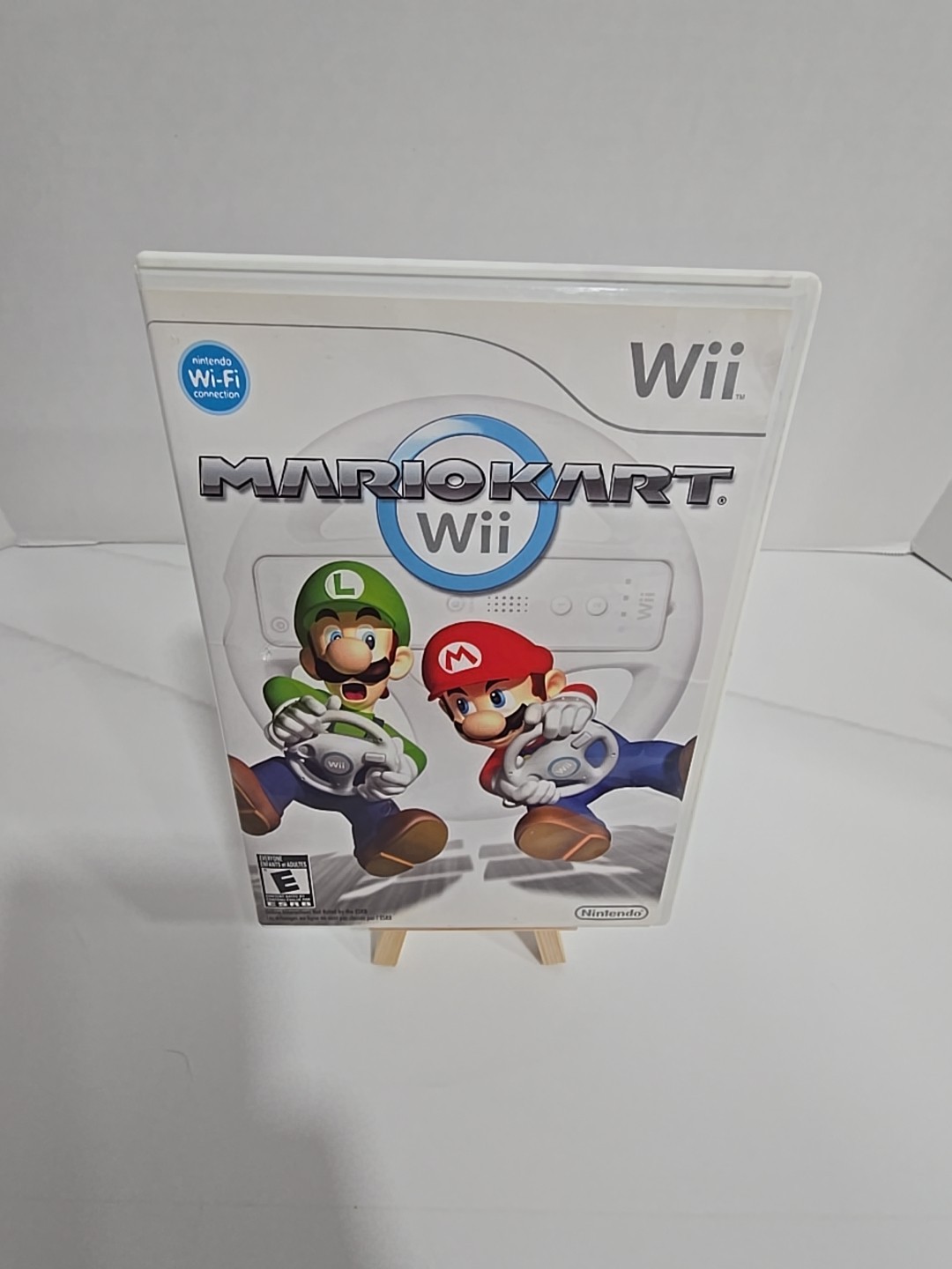 Nintendo 512 MB Wii Console RVL-001 Bundle Gamecube Ports + Mario Kart & Sonic