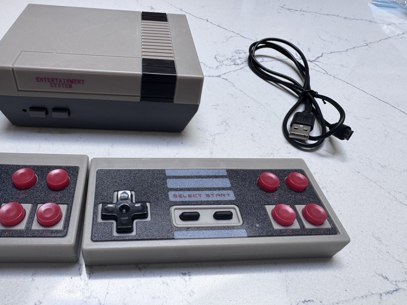 Nintendo NES Classic Mini Edition Console System Controller & Cables