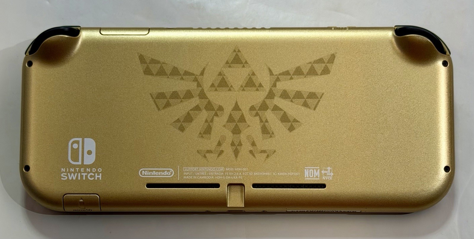 Nintendo Switch Lite Legend of Zelda Hyrule Limited Edition w/ 2 Games – Tested