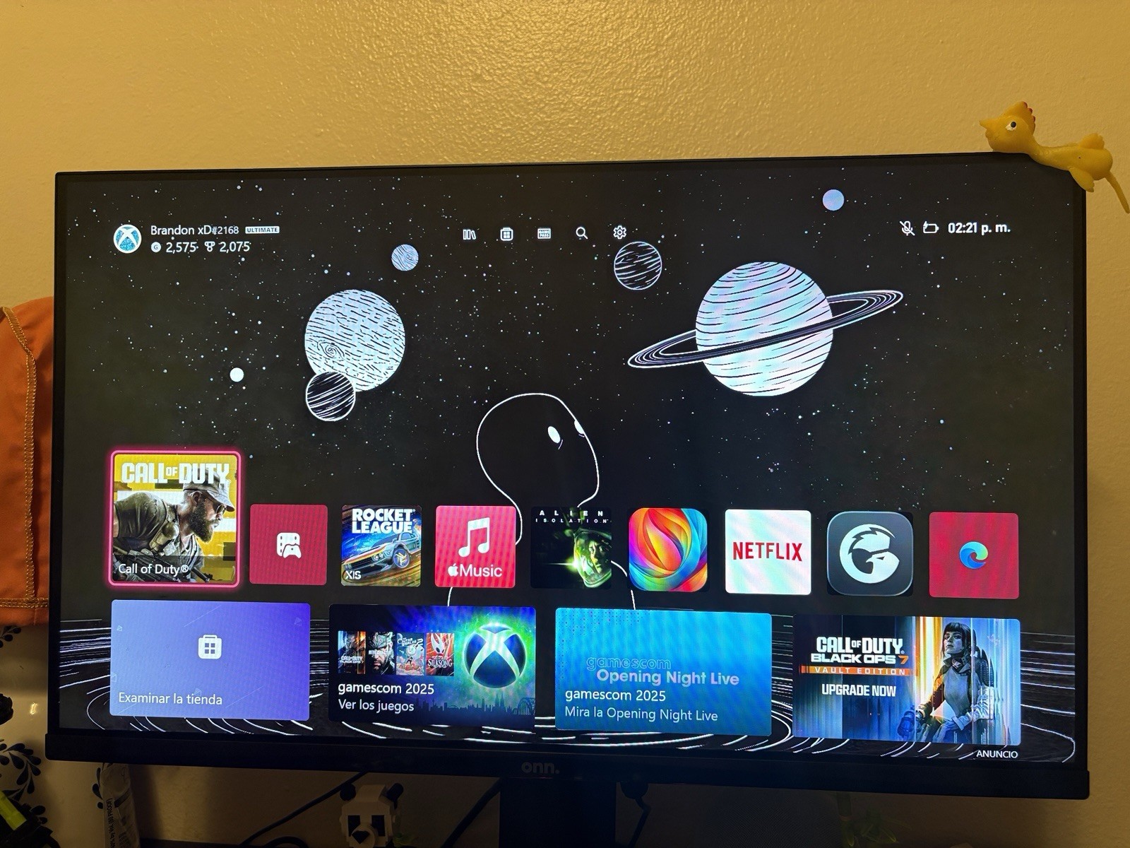 GameSir Kaleid Wired Controller/ Xbox Series S And Monitor onn 144hz