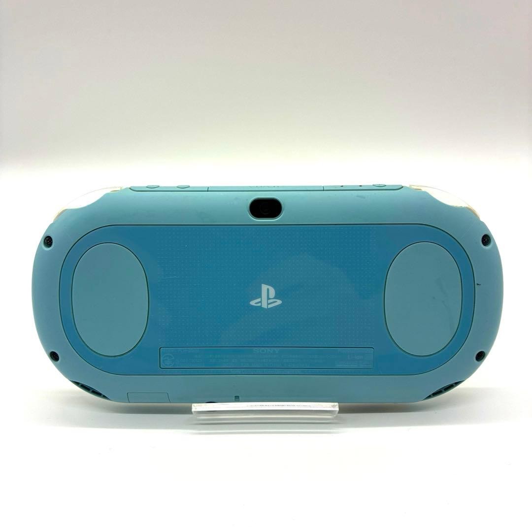 Sony PS Vita PCH-2000 Light Blue White Console Tested Working Region Free