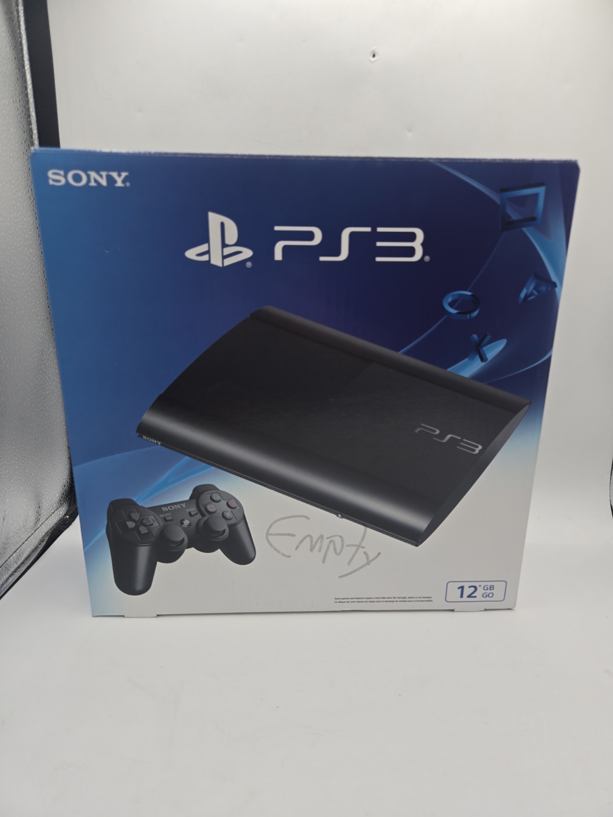 Sony PlayStation 3 Slim 12GB Home Console Black (CECH4301A) Matching Serial Box