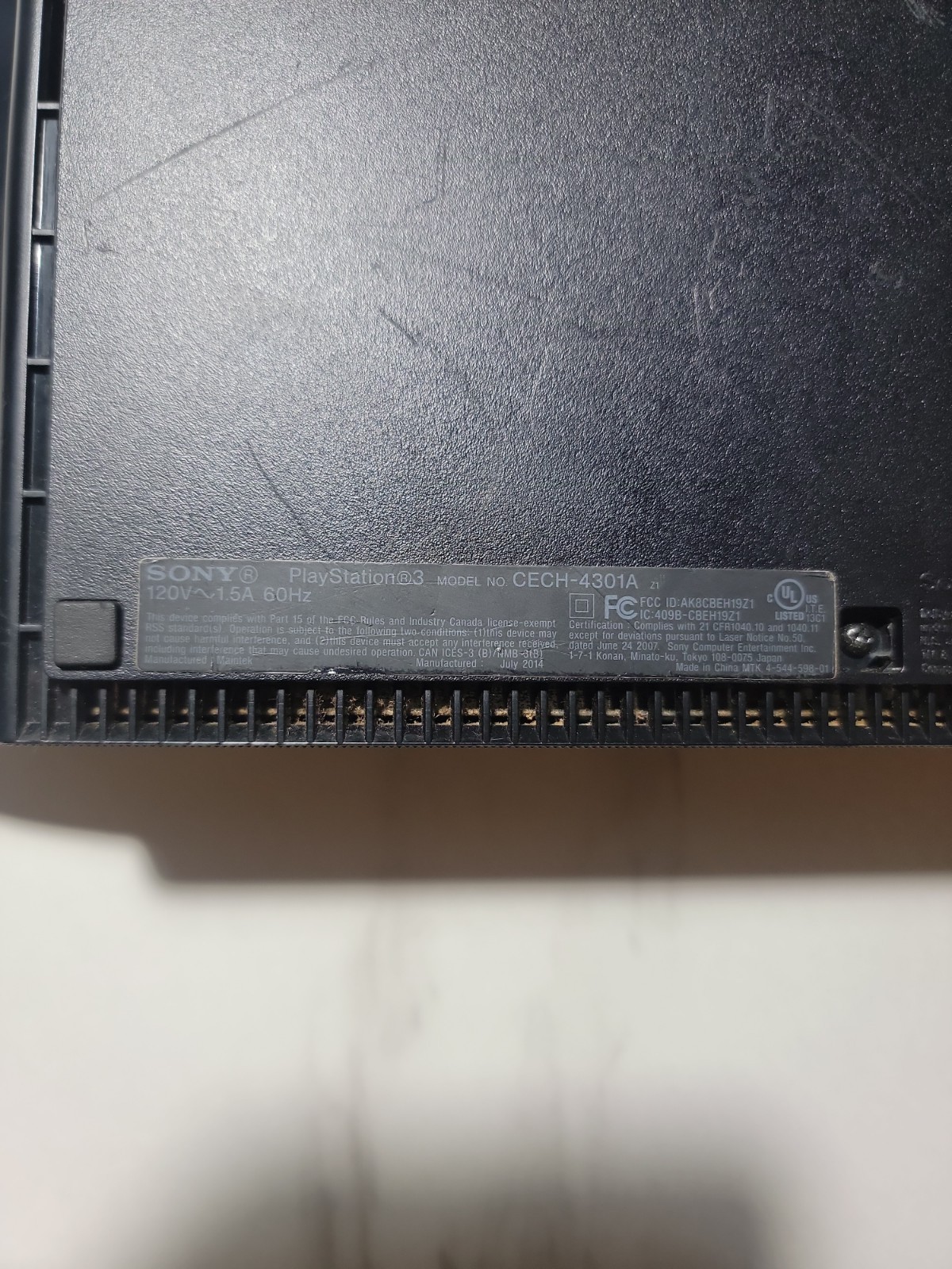 Sony PlayStation 3 PS3 Super Slim Console CECH-4301A 500GB