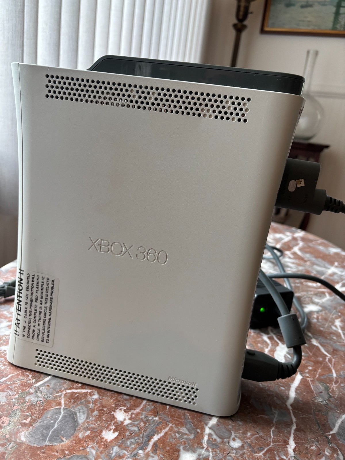 Microsoft XBox 360 Matte White Game Console 20GB HD