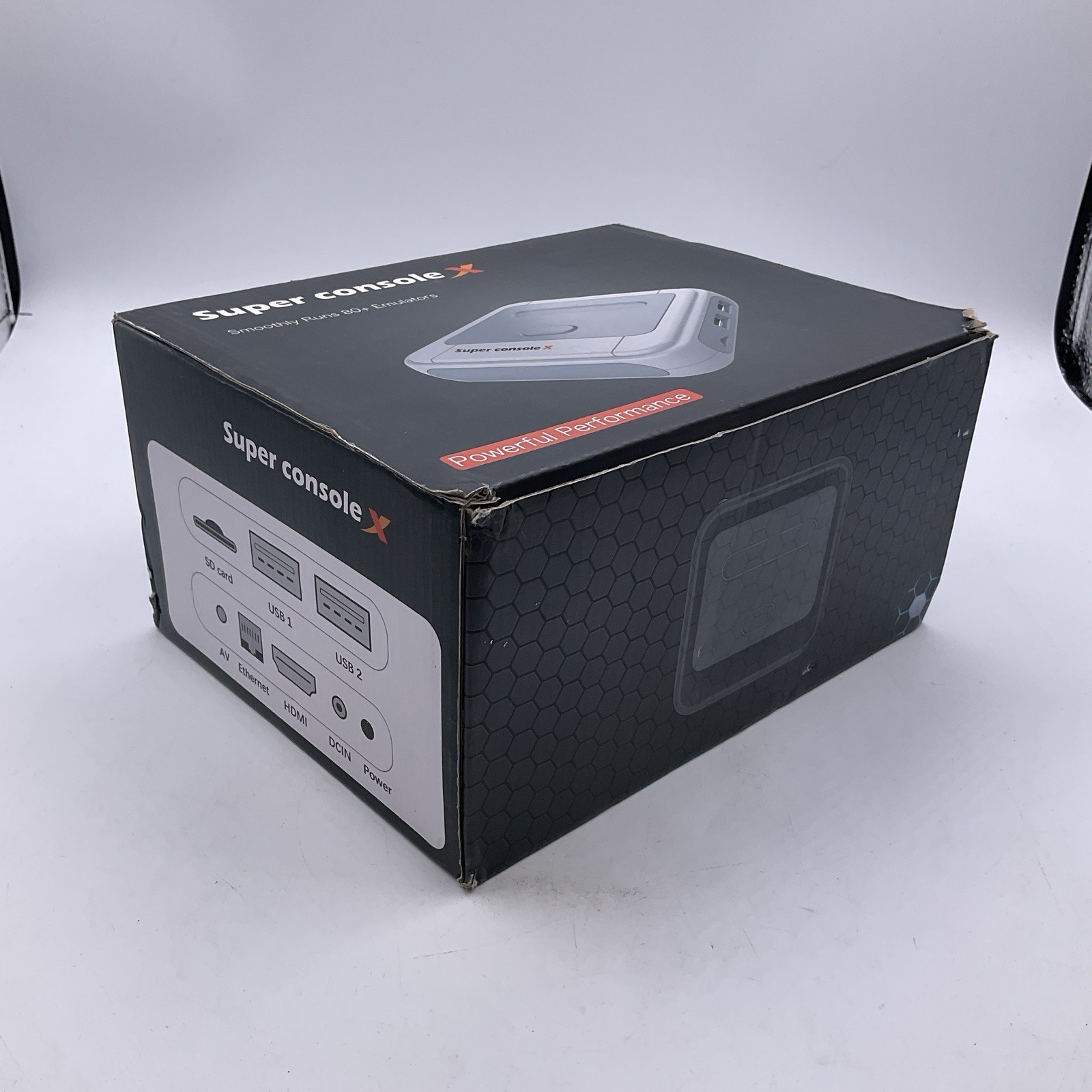 KinHank Super Console X Retro Gaming Console 2 Controllers With Box