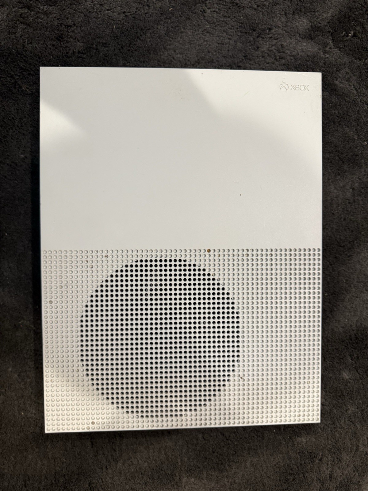 Microsoft Xbox One S 1681 White Console for Parts or Repairs