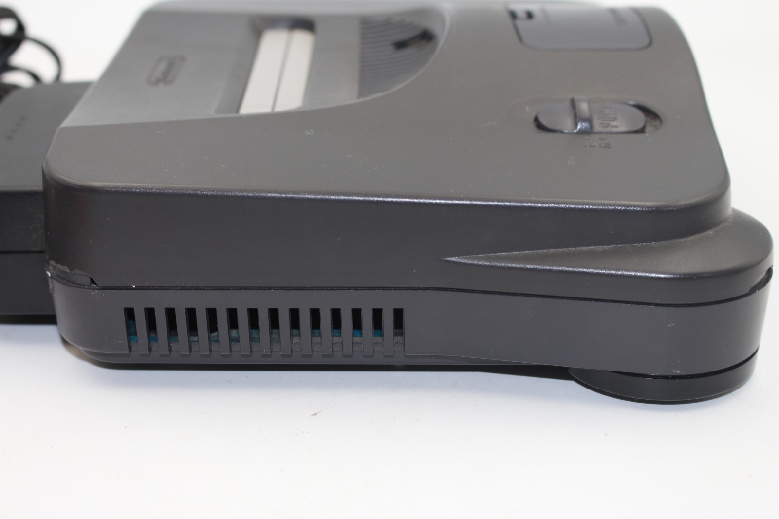 Nintendo 64 Gray Console NUS-001(USA) NTSC-U w/ Controller & Cables Works, Crack