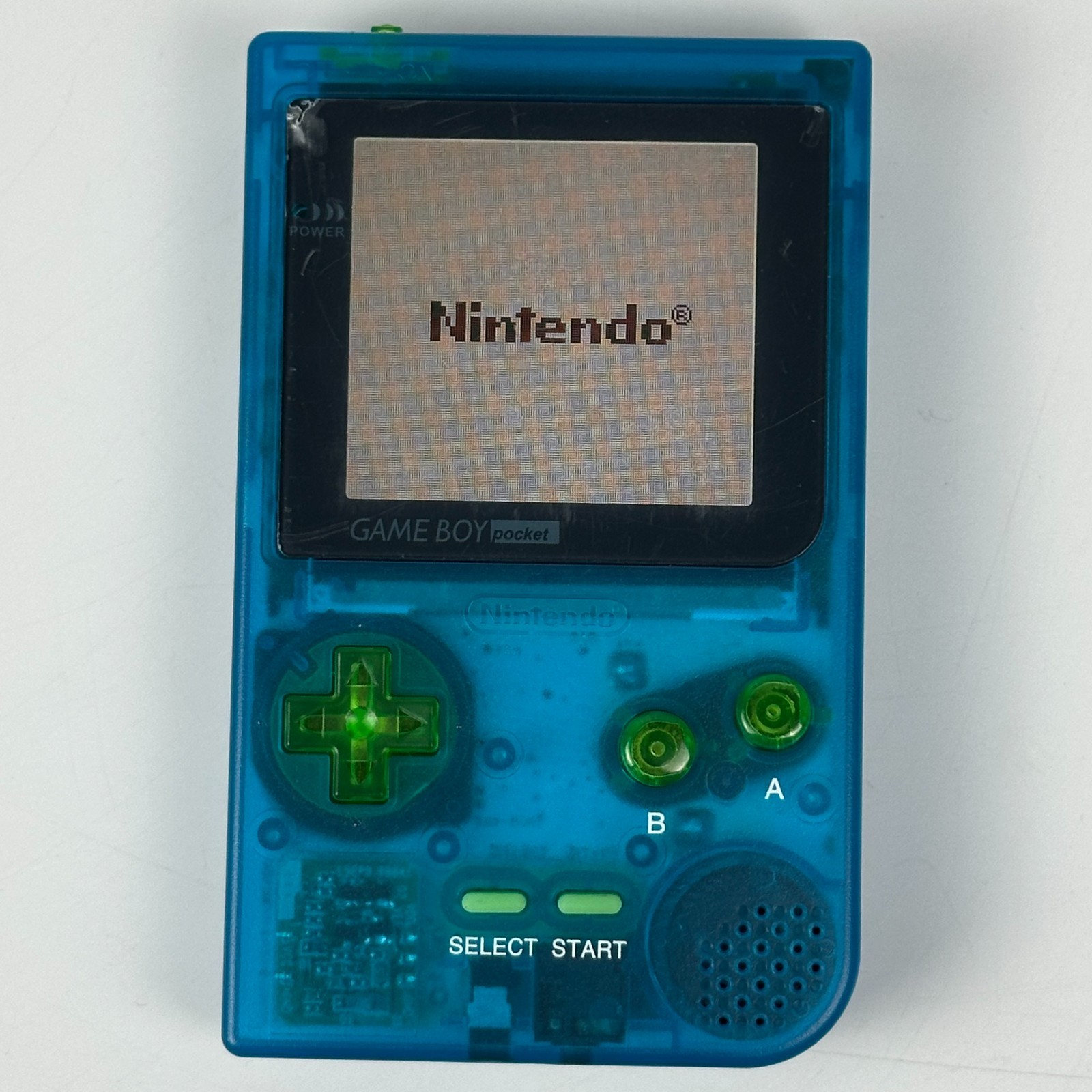 Nintendo Gameboy Pocket Handheld Console – Clear Blue