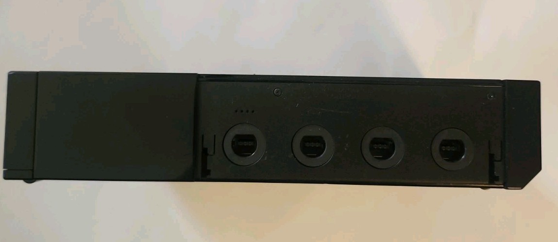 Black Nintendo Wii RVL-001 Motion Plus Console 2 Controllers Cables Mount Works!