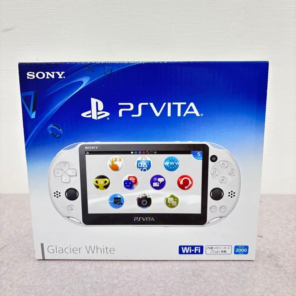 PSVita 2000 Console Glacier White 5926 From Japan New Rare!