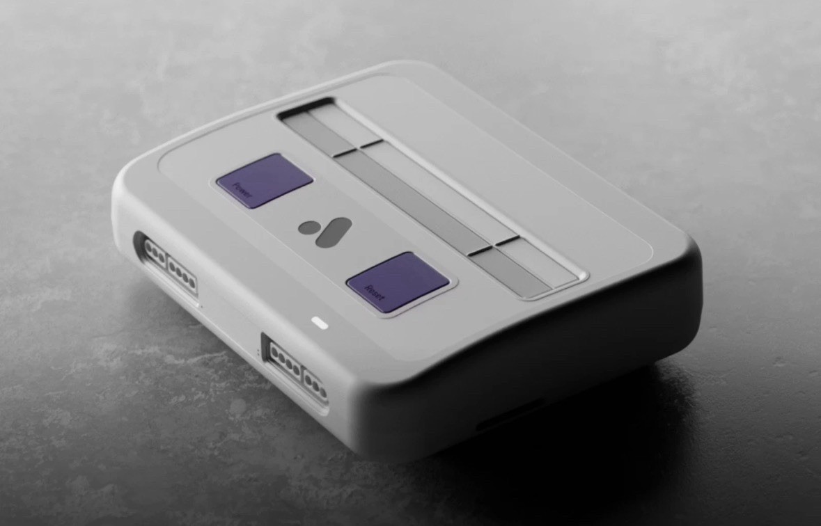 Analogue Super Nt Black SNES FPGA Console 1080p HDMI New with Shelf Wear Read