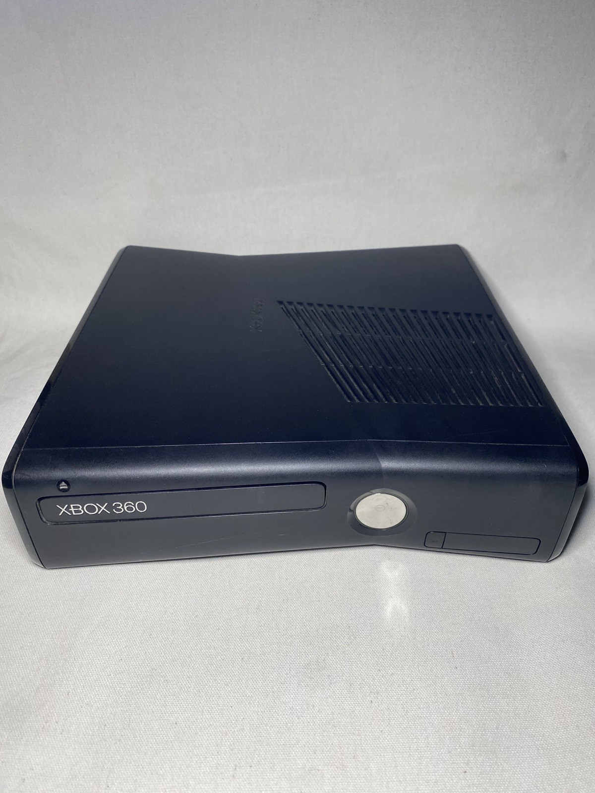 Xbox 360 S Slim 1439 Matte Black Console 320GB HDD,2x Oem Controller,Cords WORKS