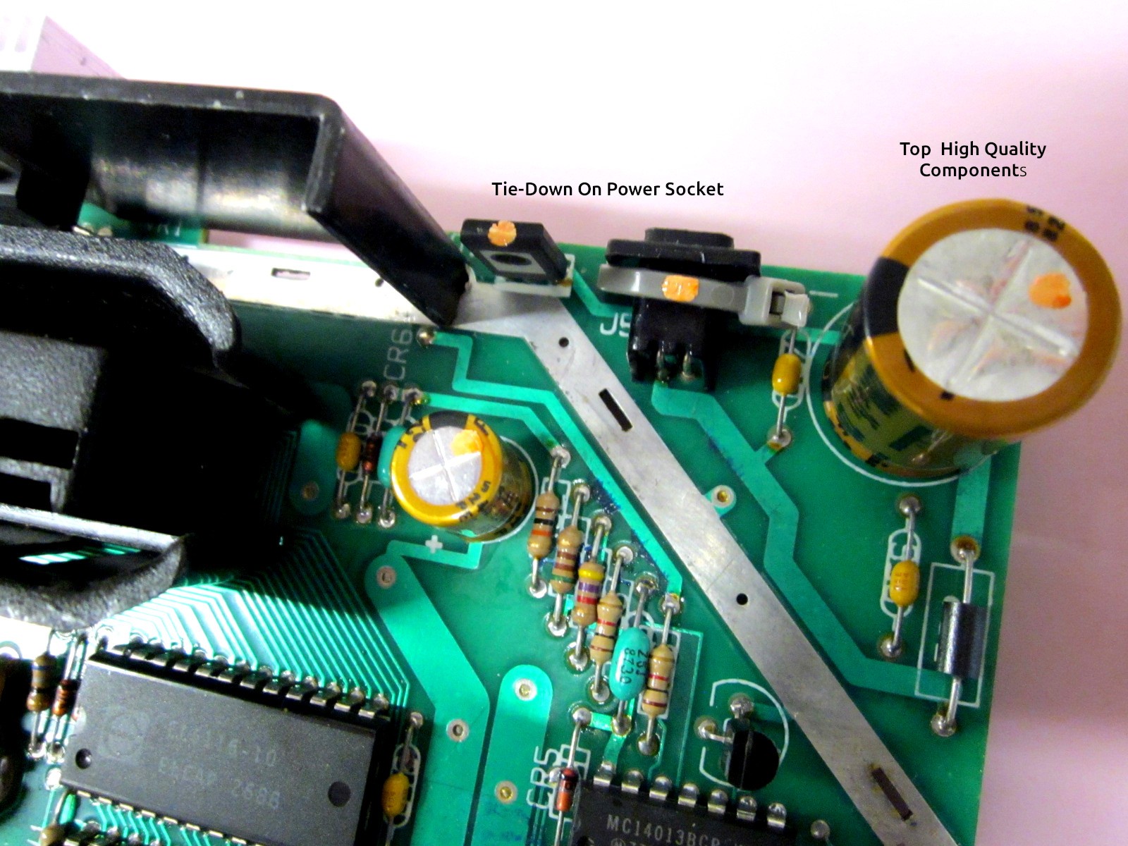 Atari 7800 Original EpR Reconditioned w/MODs Main Board Replacement