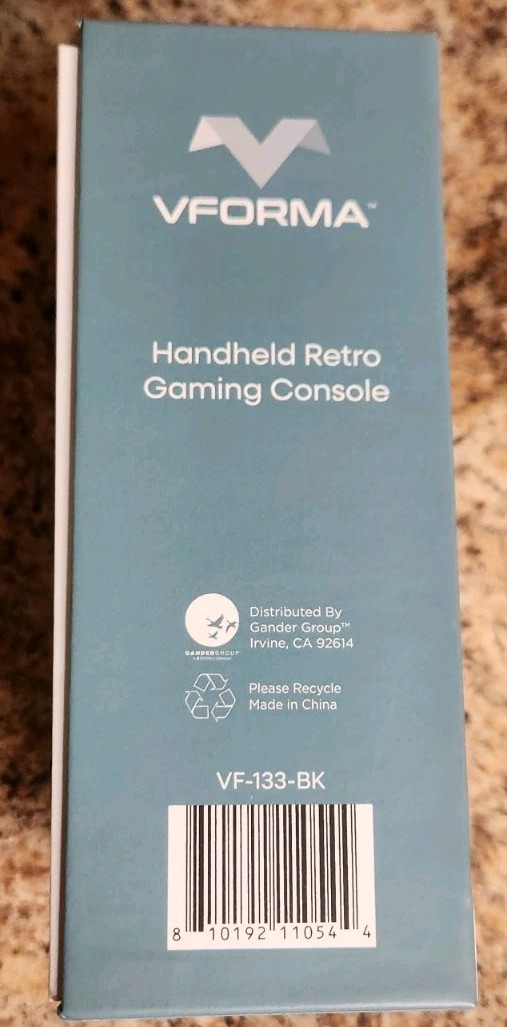 Vforma Retro Handheld Video Game Console 3.5 Inch IPS Screen NIB NEW