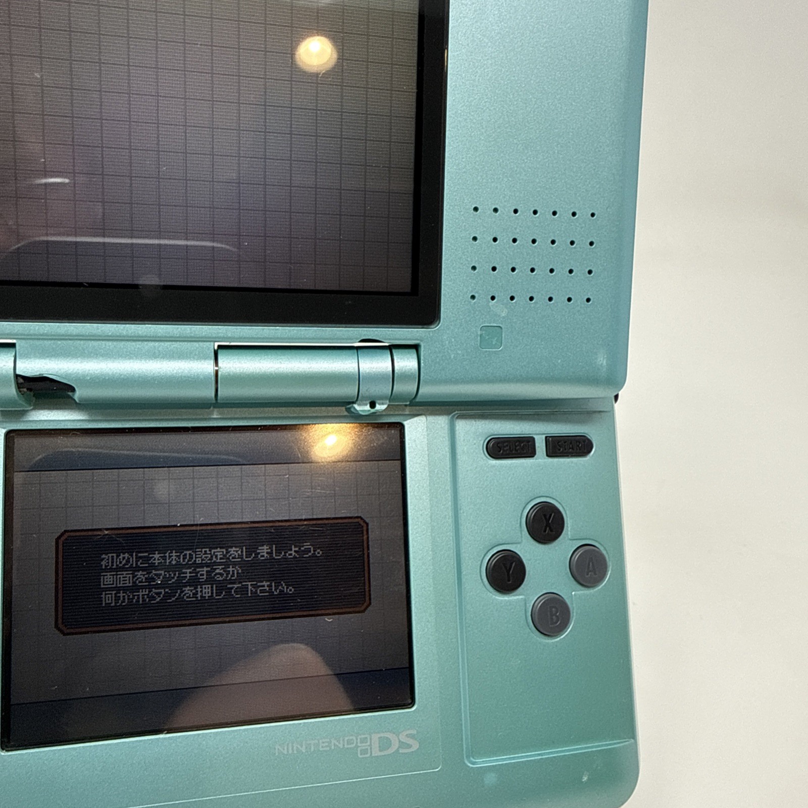 Original Nintendo DS Handheld Console Turquoise NTR-001 Japanese Handheld
