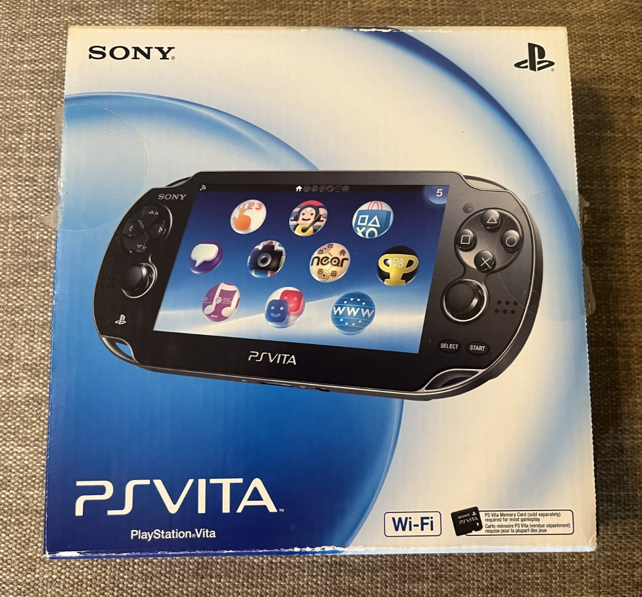 Sony PlayStation PS Vita PCH-1001 Handheld Console Black w/ Box Manual CIB