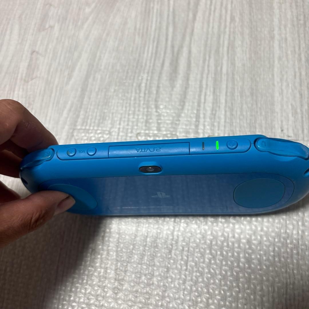 Sony PlayStation Vita PCH-2000 Aqua Blue Console Tested Working Region Free