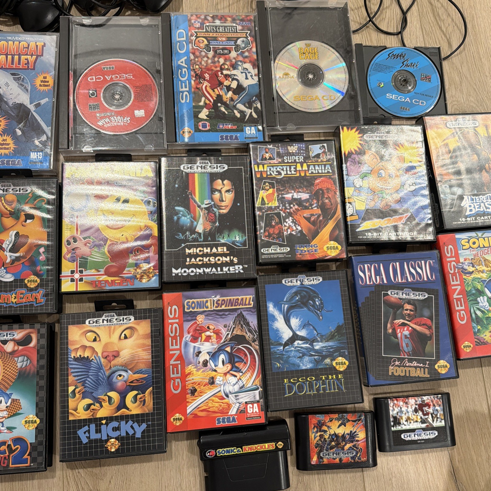 Sega Genesis Bundle + 25 Games Bundle.