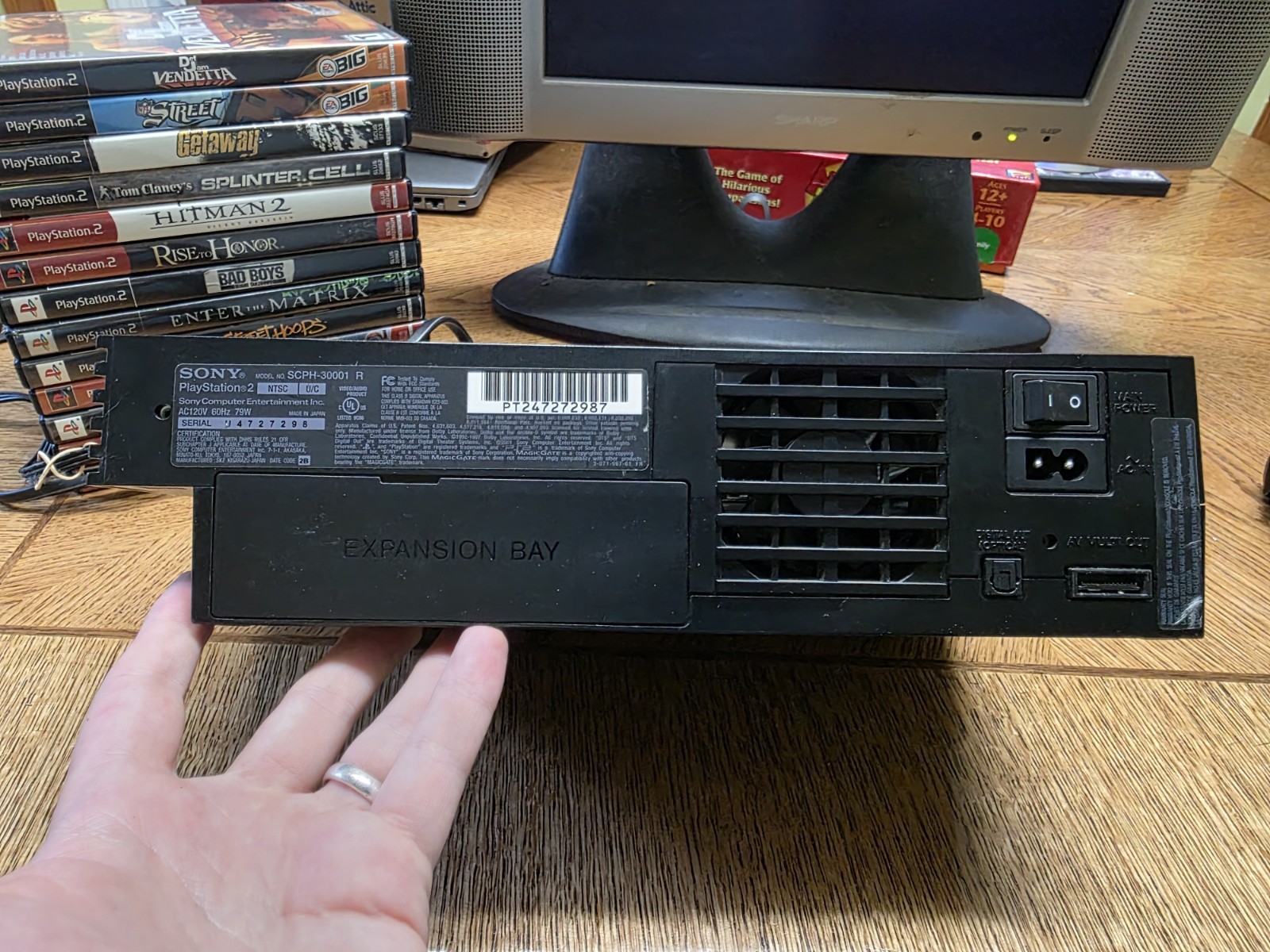Sony PlayStation 2 SCPH-30001 BUNDLE 13 GAMES CIB W/ 2 CONTROLLERS MEMORY REMOTE