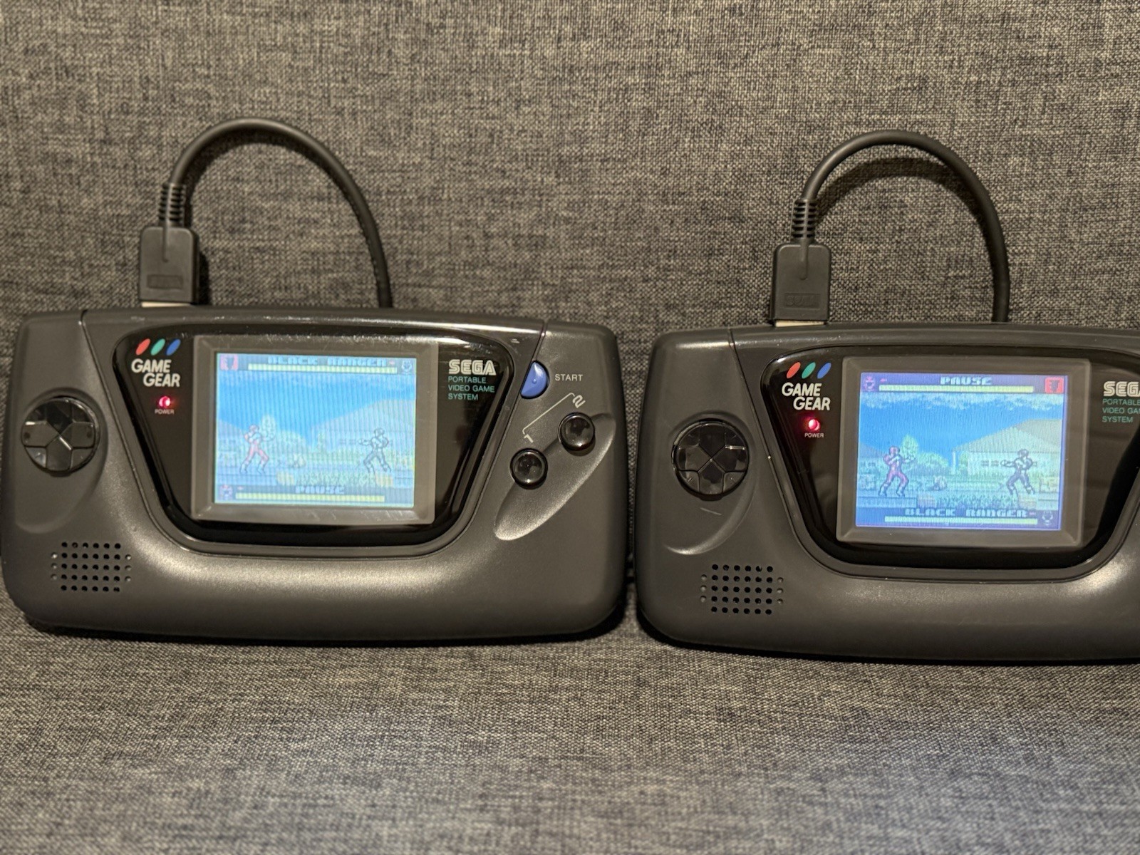 2 Game Gears With VS Link Cable and 11 Games Plus Accessories!
