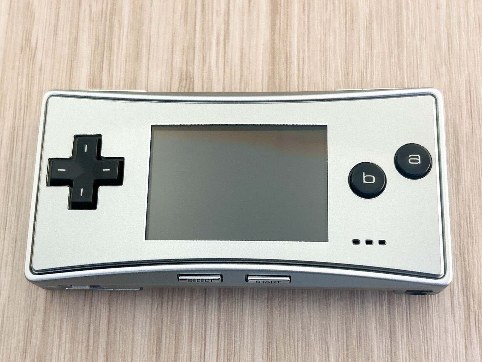 Nintendo GameBoy Micro Silver Console Tested w/ OEM AC Charger – Near Mint