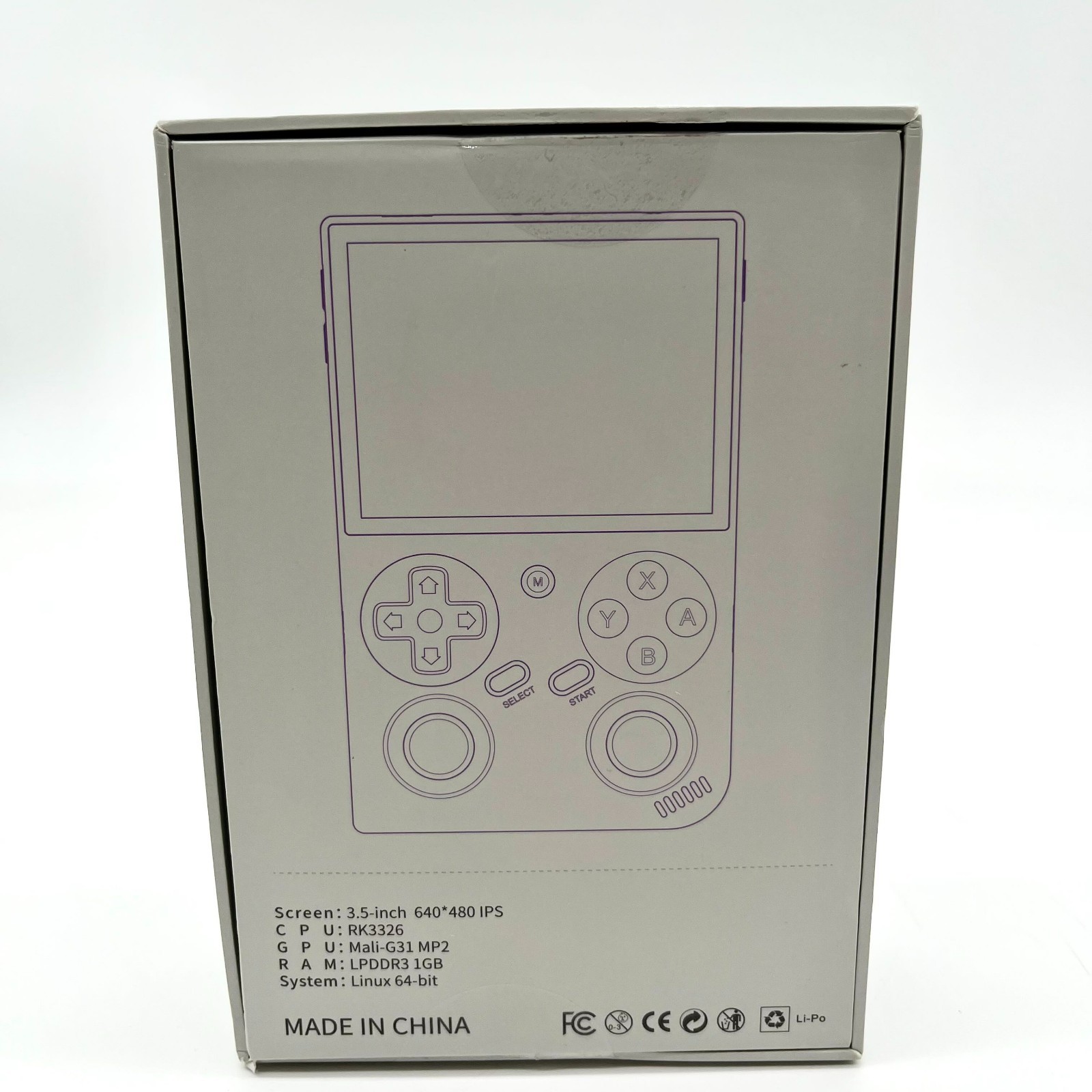 Batlexp 3.5″ Display 640x480p Rechargeable Handheld Console Model G350