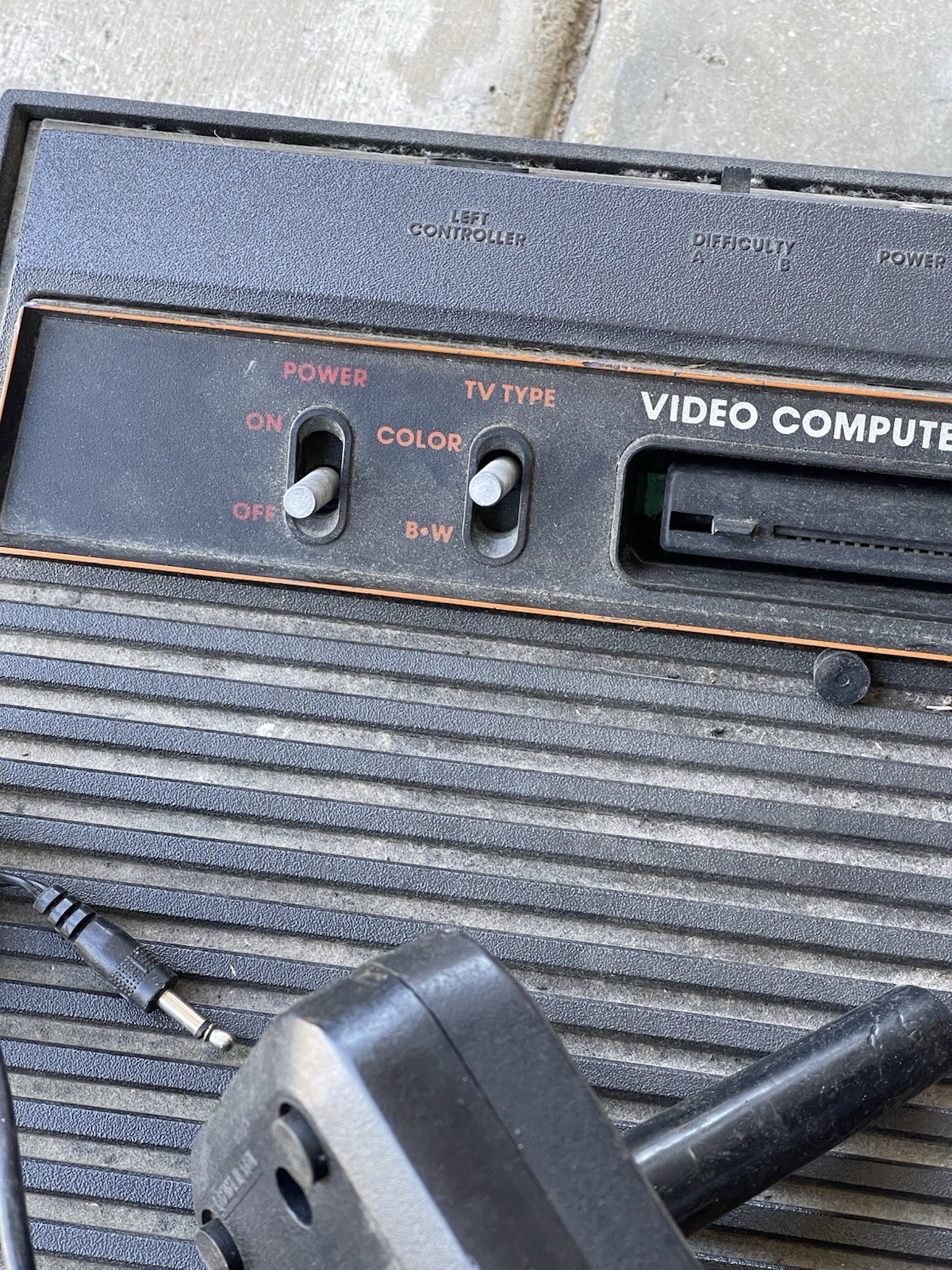 Atari 2600 Console With Games And Controllers