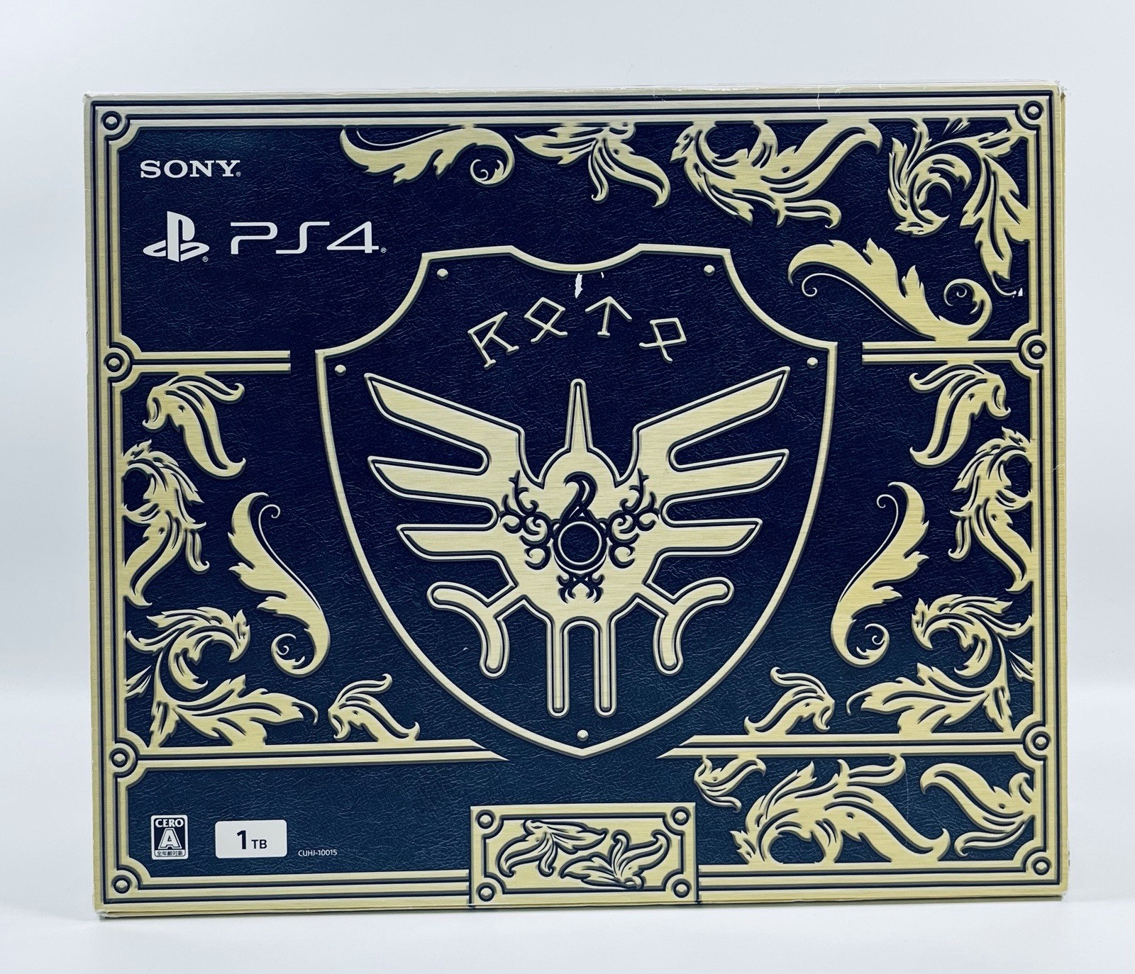 🎮 Sony PS4 Dragon Quest Loto Edition Console Full Set Blue Gold Slime Japan