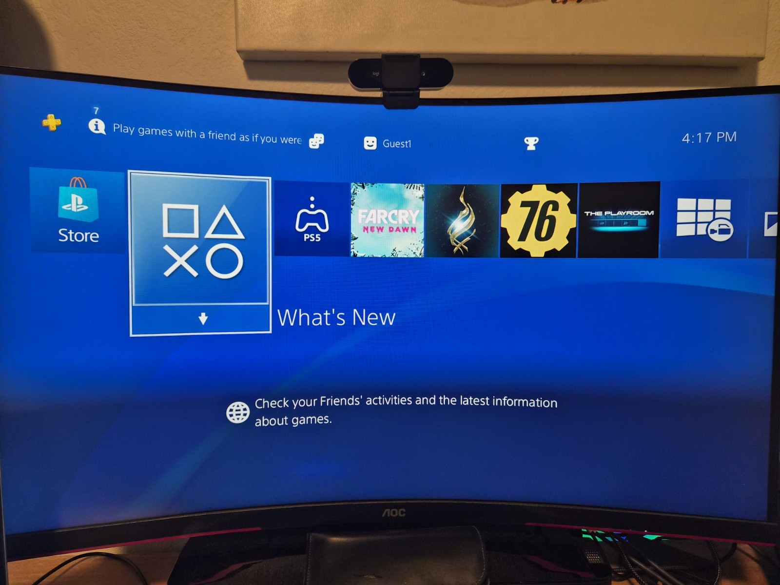 Sony PlayStation 4 Slim 1TB Console Plus 2 Controllers
