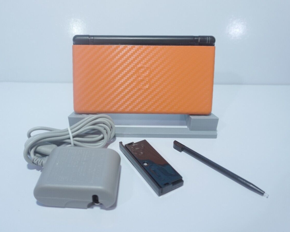 Nintendo DS Lite Videogame Console Various Colors Reshelled with Charger