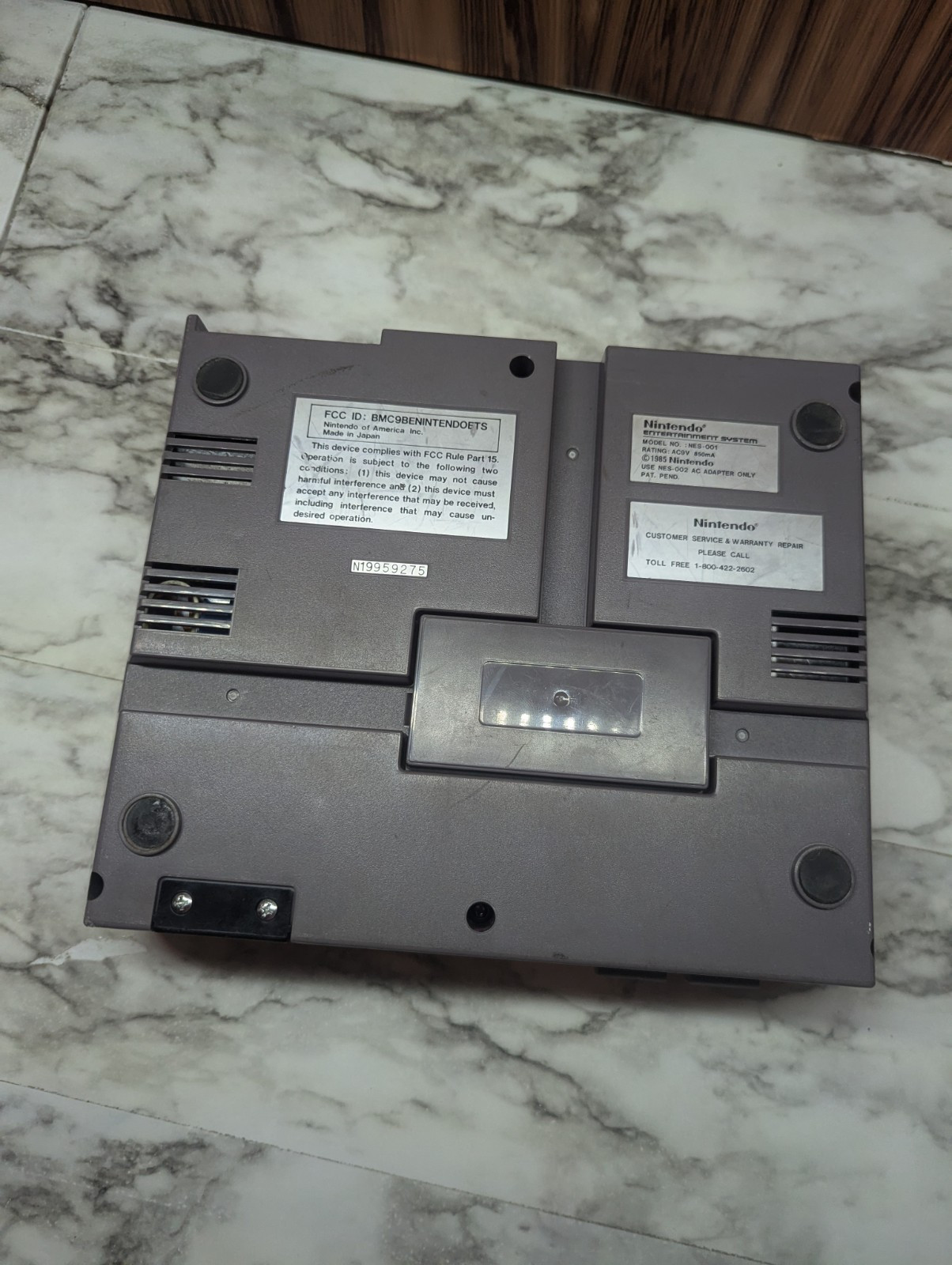 Nintendo Entertainment System NES Console Only Tested Read Description